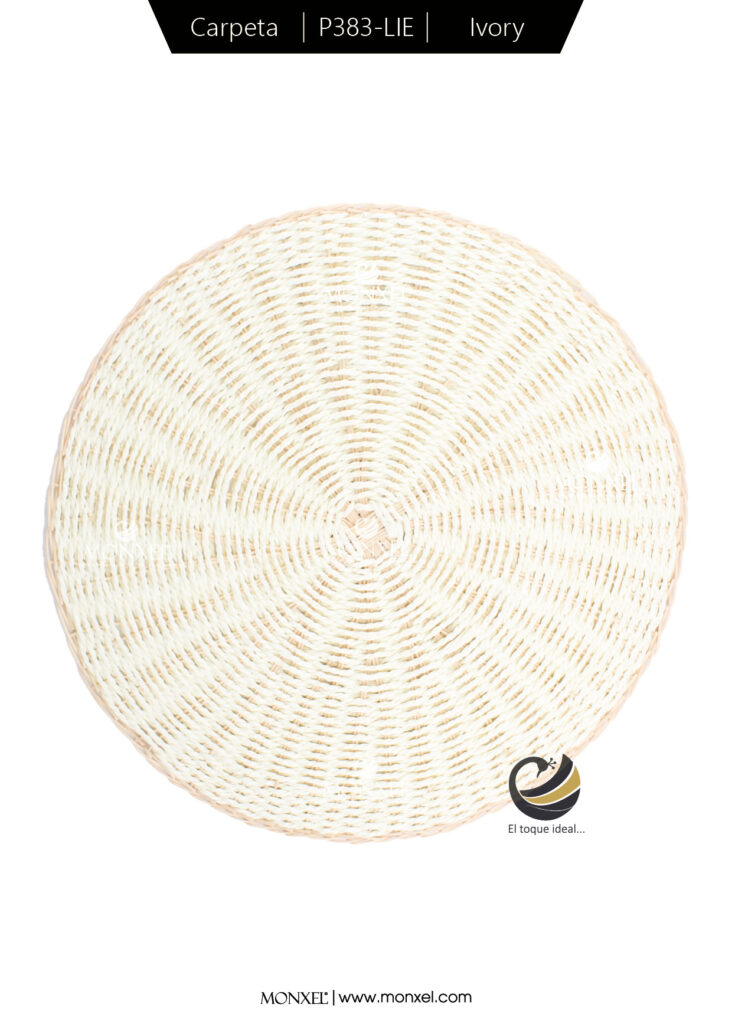 Obtén el mejor precio ¡contáctanos!
Medida: 35 cm. diámetro
Material: Papel Tejido/Ratán Natural
Color: Ivory
Nota: Las imágenes mostradas en está página, pueden tener algún cambio con el producto físico debido a los diferentes dispositivos electrónicos y sus resoluciones, así como a los diferentes lotes de llegada de cada producto.
Los precios y disponibilidad mostrados en está página son sujetos a cambios sin previo aviso