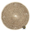 Plato Base P383-LIE Natural 38 cm. (Ratán Natural/Jacinto de Agua)