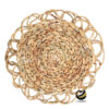 Carpeta (Plato Base) P387-SAP Natural 35 cm. (Jacinto de Agua)