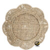 Carpeta (Plato Base) P388-GIR Natural 35 cm. (Jacinto de Agua)
