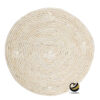Carpeta (Plato Base) P390-JAC Natural 35 cm. (Hojas de Maíz)