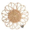 Carpeta (Plato Base) P412-SAP Natural 35 cm. (Bejuco)