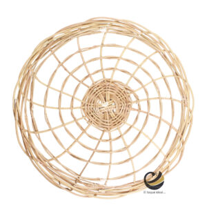 Carpeta (Plato Base) P416-SPI Natural 35 cm. (Bejuco)