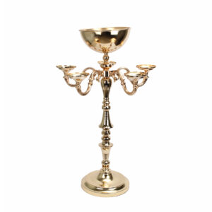 Centro de Mesa F58-BRA Oro (Acero Inoxidable)