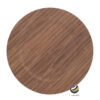 Plato Base P227-MAD Nogal 33 cm. (Polipropileno)