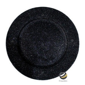 Plato Base P271-LEN Negro 33 cm. (Polipropileno)