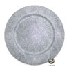 Plato Base P271-LEN Plata 33 cm. (Polipropileno)