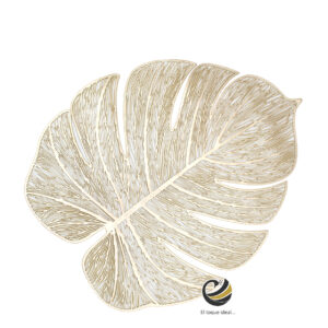 Carpeta (Plato Base) P361-HOJ Oro 32x39 cm. (PVC)