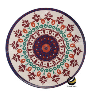 Plato Base P121-CAI Ivory Tinto 33 cm. (Polipropileno)