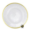 Plato Base P309-FIL Oro 33cm (Cristal)