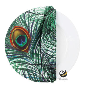 Funda Plato Base P405-PAV Verde 40 cm. (Textil)