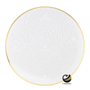 Plato Base P418-LUN Oro 33 cm. (Acrílico)