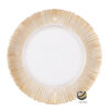 Plato Base P302-OLA Oro 33cm (Cristal)