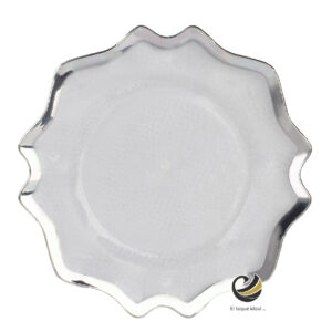 Plato Base P310-STA Plata 33 cm. (Acrílico)
