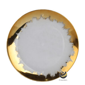 Plato Base P311-IRI Oro 33 cm. (Acrílico)