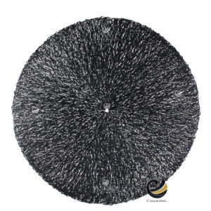Carpeta (Plato Base) P128-NID Negro 39 cm. (PVC)