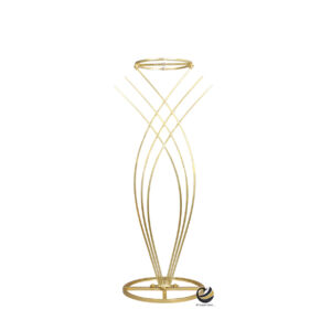 Centro de Mesa F59-XEC Oro 92.5 cm (Acero Inoxidable)