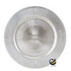 Plato Base P217-RAY B Plata 33 cm. (Polipropileno)