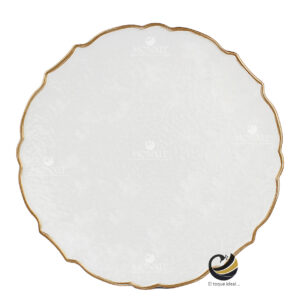 Plato Base P274-CON Filo Oro 33 cm. (Polipropileno)