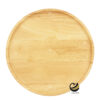 Plato Base P283-MAD Pino 33 cm. (Madera Acacia)