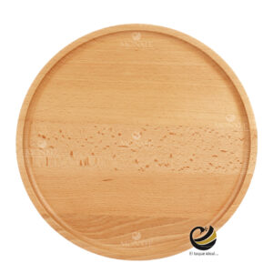 Plato Base P283-MAD Roble 33 cm. (Madera Acacia)