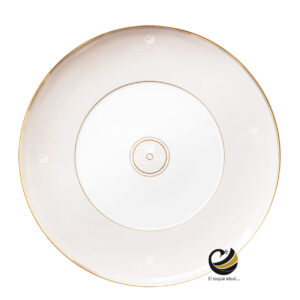 Plato Base P291-GEO Champagne 30.5 cm (Porcelana)