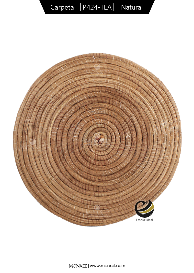 Carpeta (Plato Base) P424-TLA Natural 35 cm. (Ocoxal)
