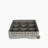 Rack Porta Vasos R09-RAC Gris (9 compartimentos)