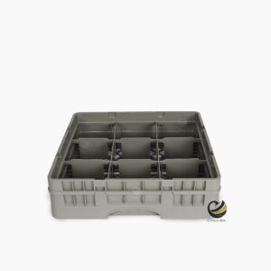 Rack Porta Vasos R09-RAC Gris (9 compartimentos)
