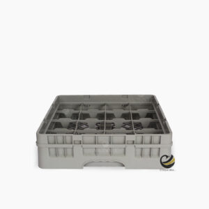 Rack Porta Vasos R16-RAC Gris (16 compartimentos)