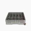 Rack Porta Vasos R25-RAC Gris (25 compartimentos)