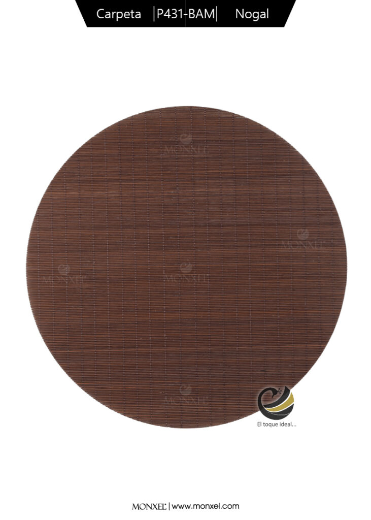 Obtén el mejor precio ¡contáctanos!
Medida: 35 cm. diámetro
Material: Bambú
Color: Nogal
Nota: Las imágenes mostradas en esta página, pueden tener algún cambio con el producto físico debido a los diferentes dispositivos electrónicos y sus resoluciones, así como a los diferentes lotes de llegada de cada producto.
Los precios y disponibilidad mostrados en esta página son sujetos a cambios sin previo aviso