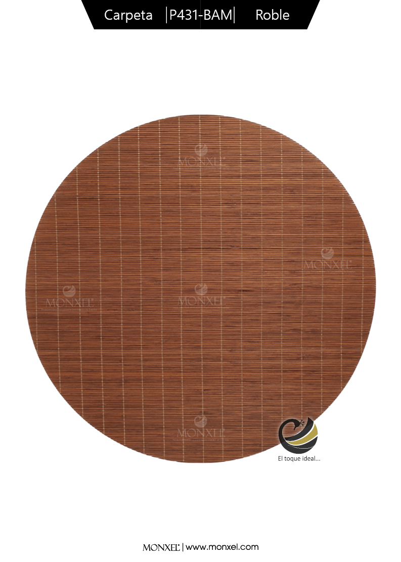Plato Base P431-BAM Roble 35 cm. (Bambú)