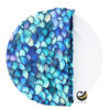 Funda Plato Base P447-MER Azul 40 cm. (Textil)