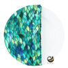 Funda Plato Base P447-MER Esmeralda 40 cm. (Textil)