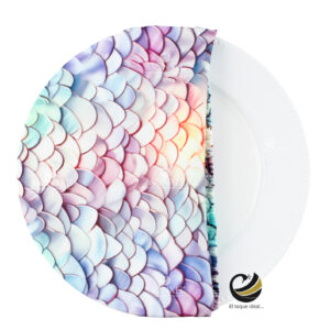 Funda Plato Base P447-MER Multicolor 40 cm. (Textil)