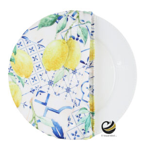 Funda Plato Base P448-LEM Multicolor 40 cm. (Textil)
