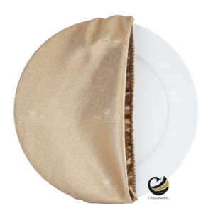 Funda Plato Base P450-GAL Oro 40 cm. (Textil)