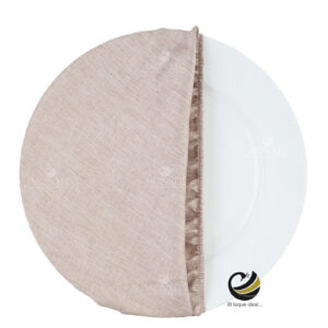 Funda Plato Base P451 LIN Champagne Oro MONXEL Funda Plato Base P451 LIN Champagne Oro MONXEL