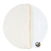Funda Plato Base P451-LIN Ivory/Oro 40 cm. (Textil)