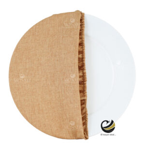 Funda Plato Base P451-LIN Oro Viejo/Oro 40 cm. (Textil)