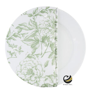 Funda Plato Base P453-ART Sage 40 cm. (Textil)