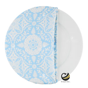 Funda Plato Base P454-OCO Azul Baby 40 cm. (Textil)