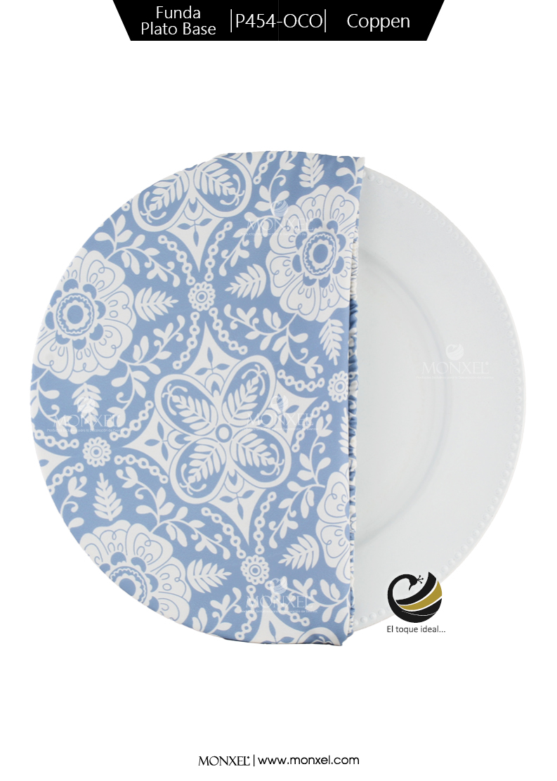 Funda Plato Base P454-OCO Coppen 40 cm. (Textil)