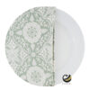 Funda Plato Base P454-OCO Sage 40 cm. (Textil)