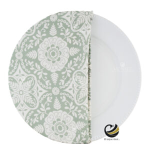 Funda Plato Base P454-OCO Sage 40 cm. (Textil)