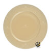 Plato Base P32-LUN Oro Mate 33 cm. (Polipropileno)