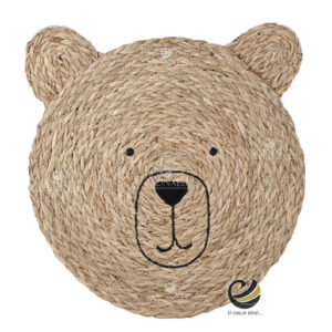Carpeta (Plato Base) P428-OSO Natural 32 cm. (Hojas de Maíz)