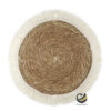 Carpeta (Plato Base) P438-SUC Natural 43 cm. (Hojas de Maíz)