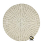 Carpeta (Plato Base) P464-TEJ Natural 35 cm. (Hojas de Palma)